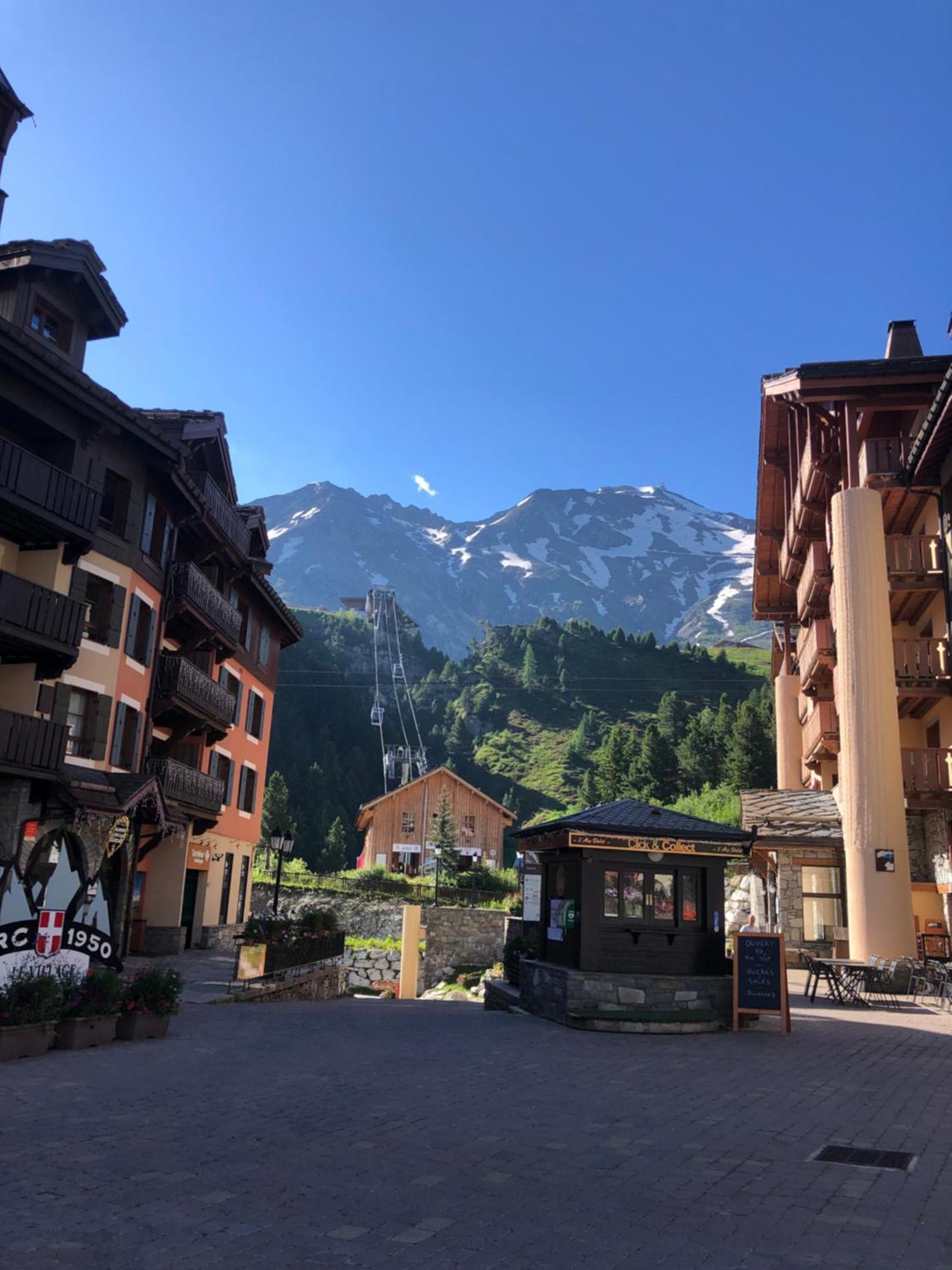Grande Marmotte, Ski Aux Pieds, Le Refuge Du Montagnard, Arc 1950 Bourg-Saint-Maurice Exterior foto